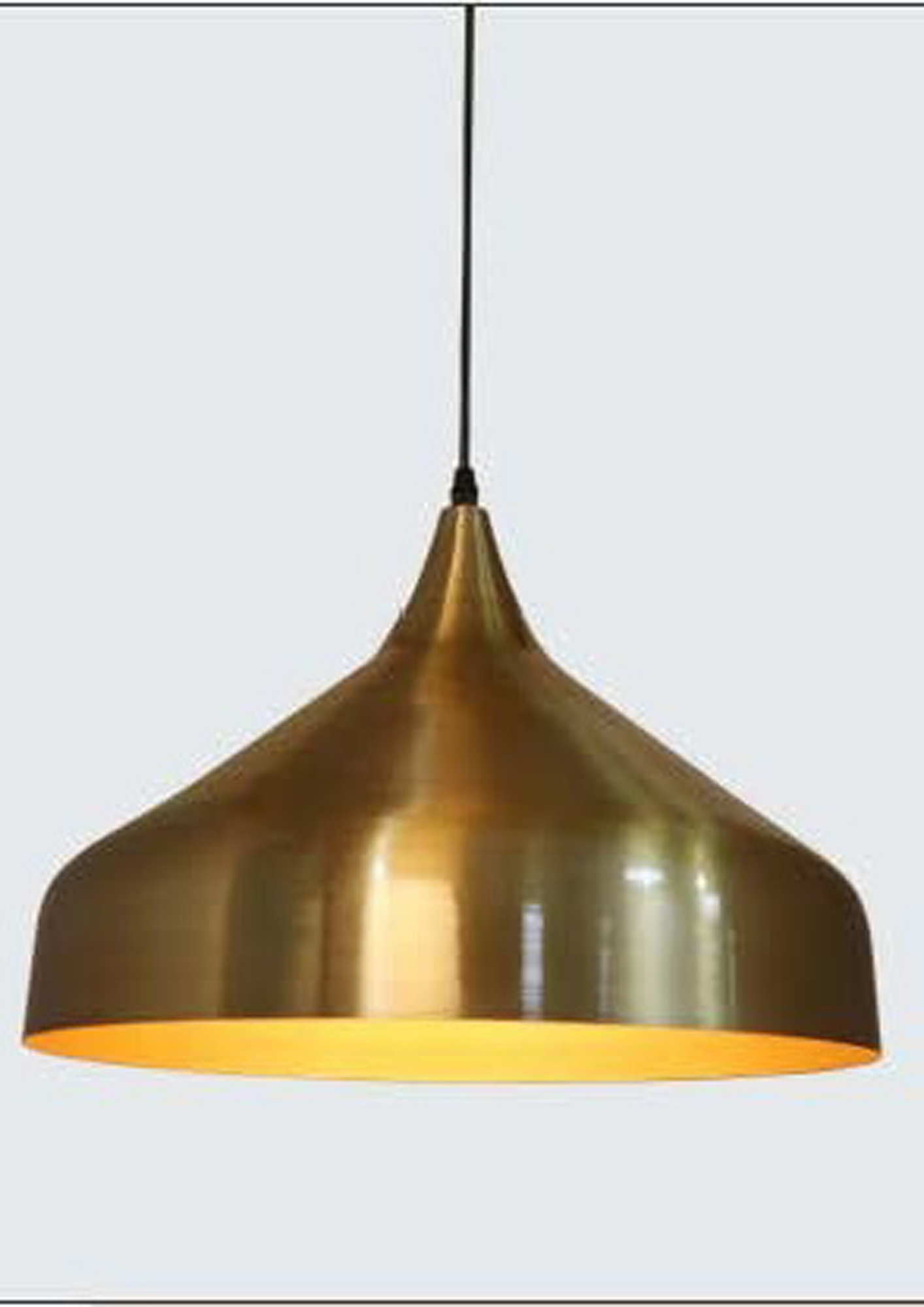 Beyond Lights - Brass Pendant Lamp- GL